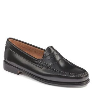 G.H. Bass & Co. Black Leather Loafers